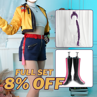 In Stock Kpop Girl Rumi Cosplay Costume - High-Quality & Complete Set (S-XXXL)