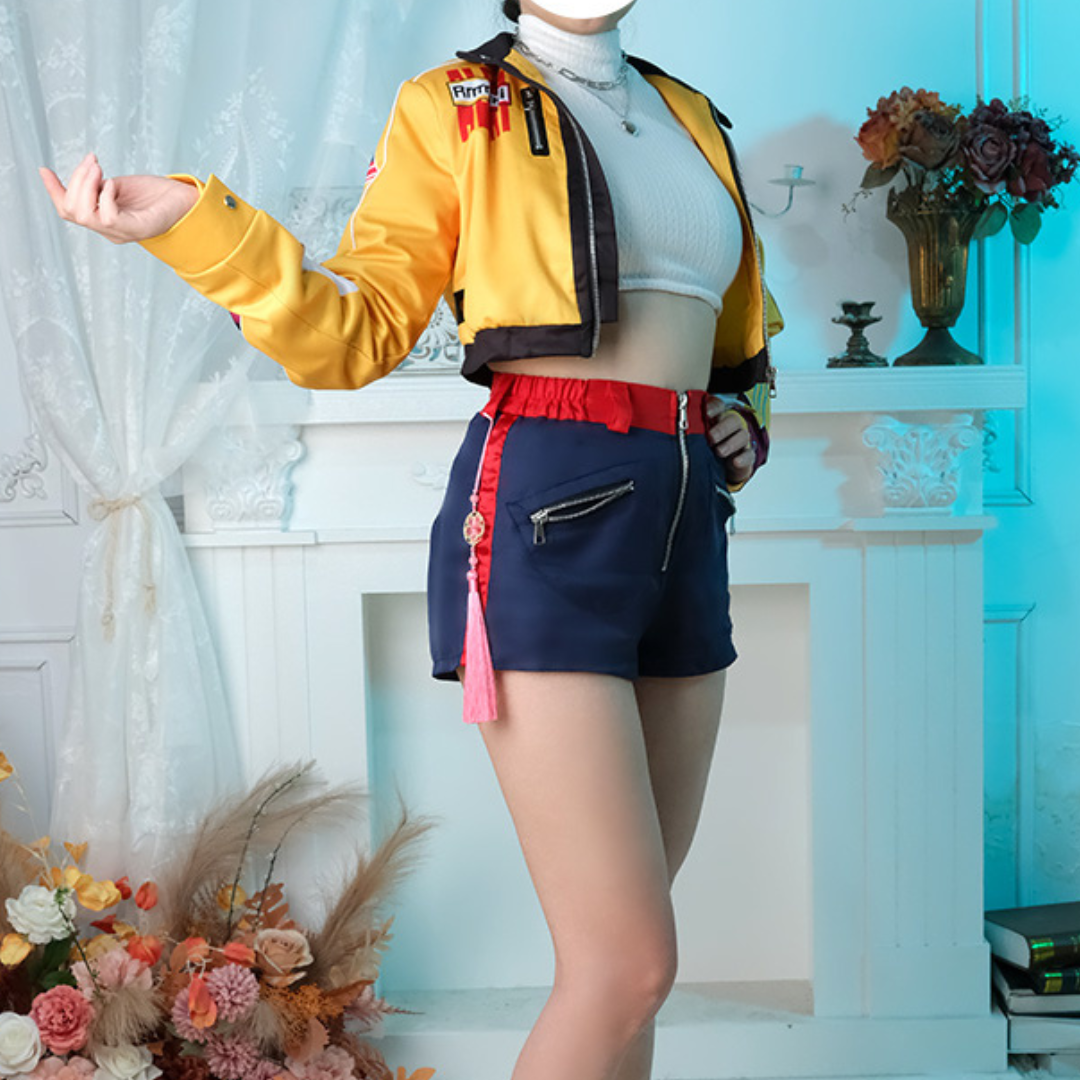 In Stock Kpop Girl Rumi Cosplay Costume - High-Quality & Complete Set (S-XXXL)