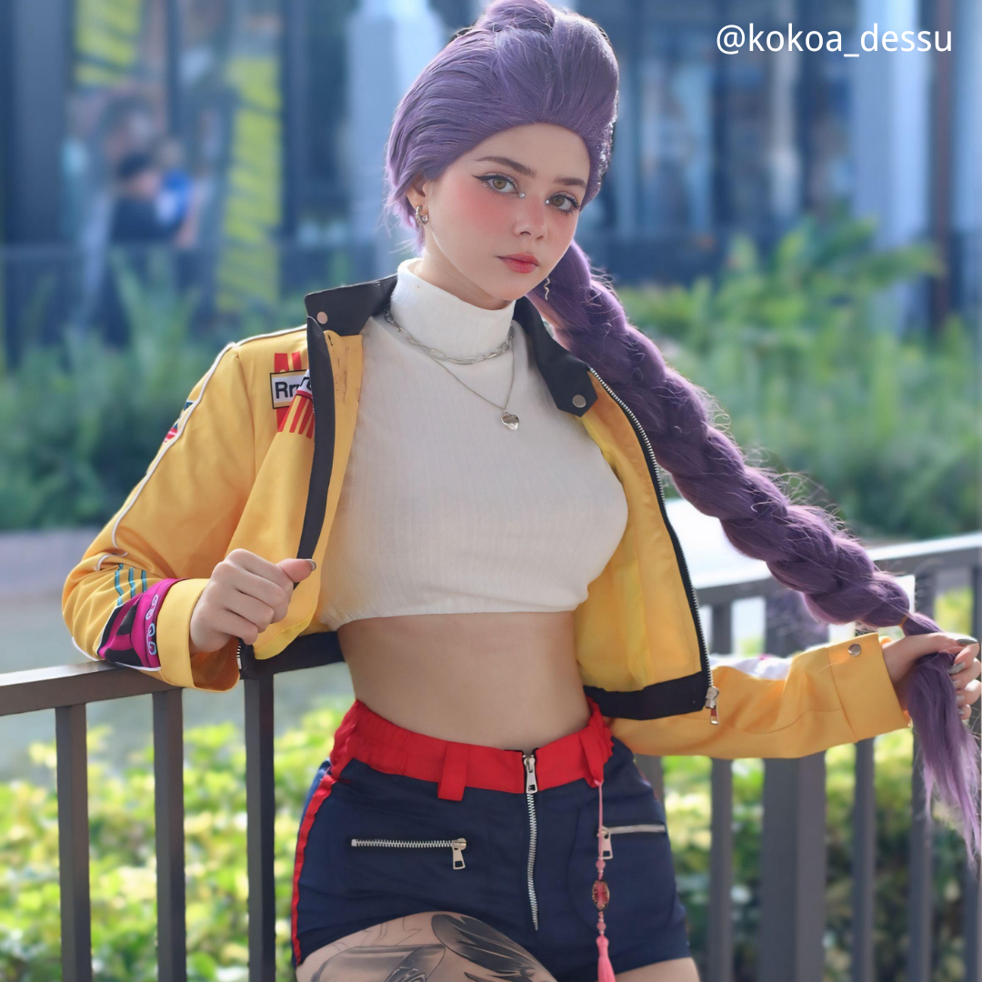 In Stock Kpop Girl Rumi Cosplay Costume - High-Quality & Complete Set (S-XXXL)