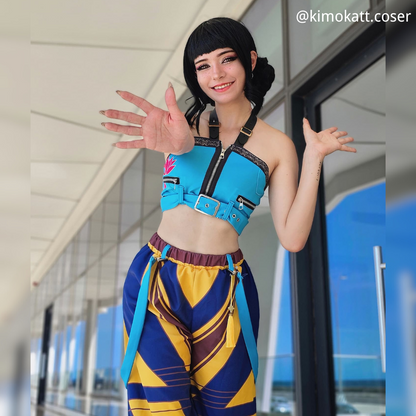 In Stock Kpop Girl ZOEY Cosplay Costume - Air Layer Fabric, Complete Set (S-XXXL)