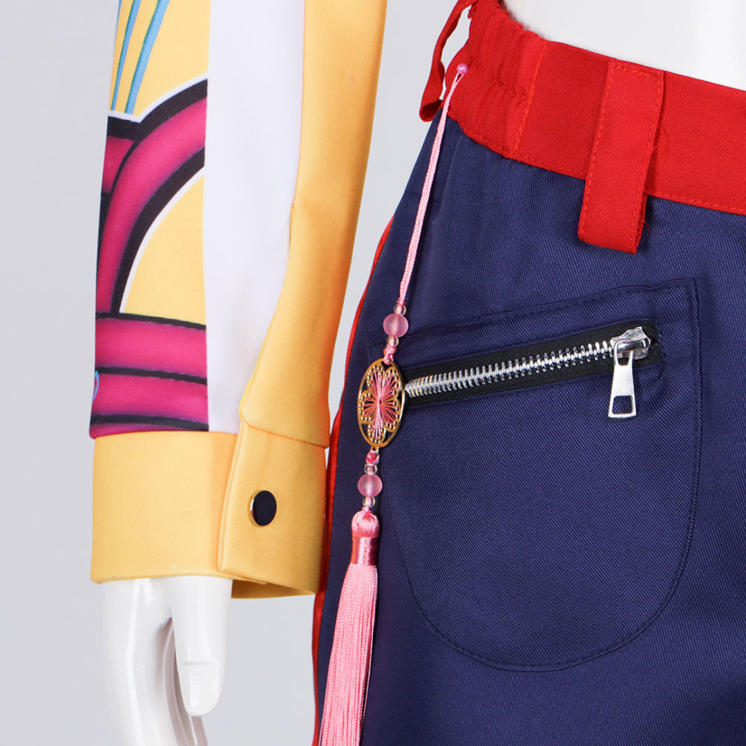 In Stock Kpop Girl Rumi Cosplay Costume - High-Quality & Complete Set (S-XXXL)