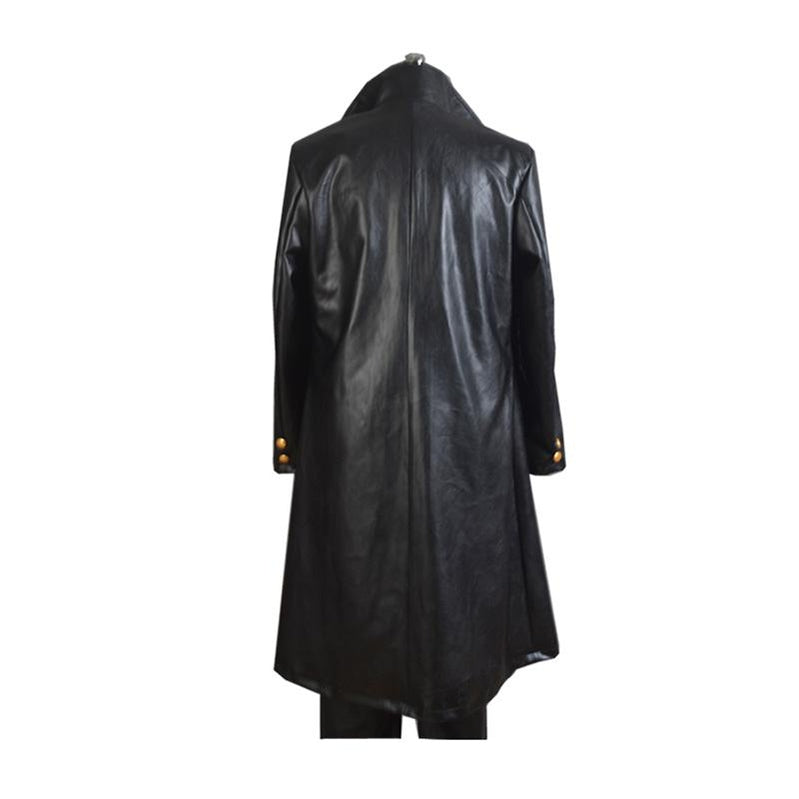 JoJo's Bizarre Adventure Kujo Jotaro Cosplay Costume with Hat