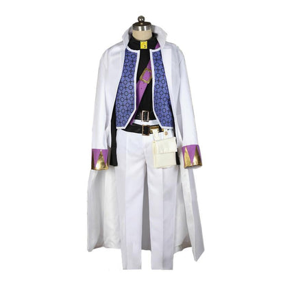 JoJo's Bizarre Adventure Diamond is Unbreakable Kujo Jotaro Cosplay Costume with Hat