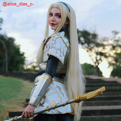LOL the Lady of Luminosity Lux Cosplay Costume Luxanna Crownguard Cosplay