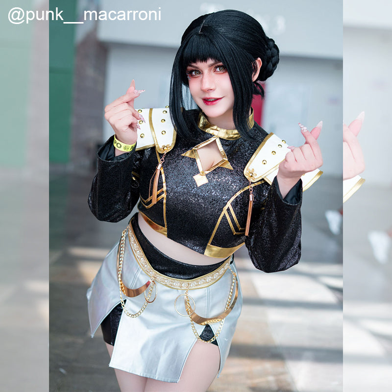Ready To Ship omgcos Kpop Girl Zoey Cosplay Wig Black Wig
