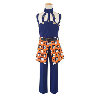 JoJo's Bizarre Adventure Golden Wind Narancia Ghirga Cosplay Costume