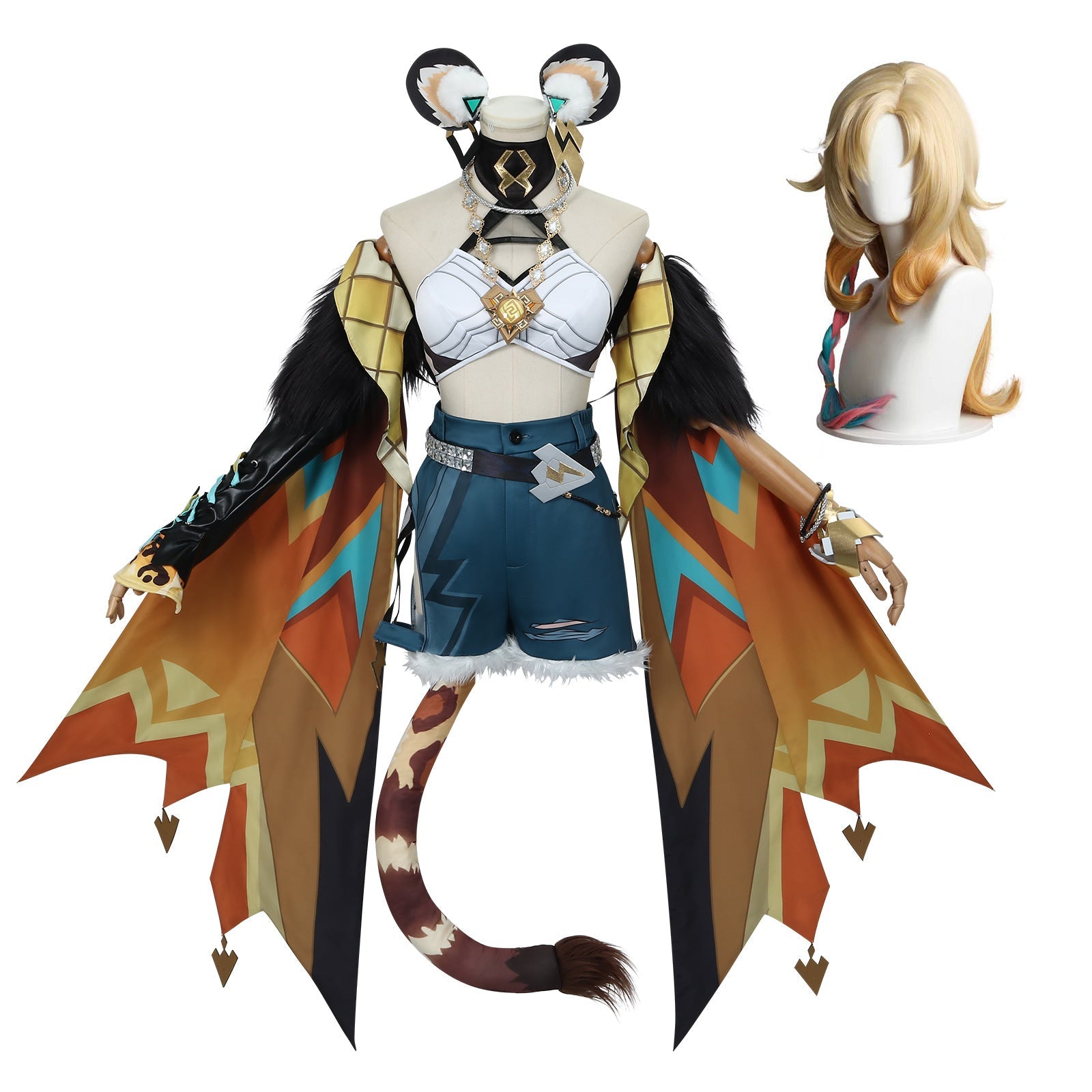 Genshin Impact Xilonen Natlan Ardent Flames Forge The Soulâ€?Cosplay Costumes