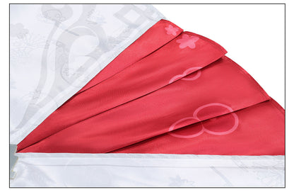 Genshin Impact Lantern Rite Hu Tao Crimson Snow Cosplay Costumes