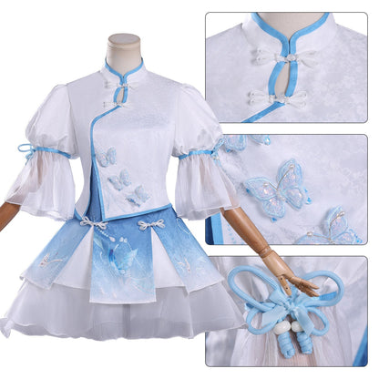 Naraka: Bladepoint Lannie Autumn Overture: Floating Cloud Costumes