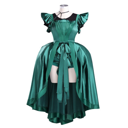 Wednesday 2 Addams Agnes Nevermore Academy Dance Dress Adult Kids Costumes