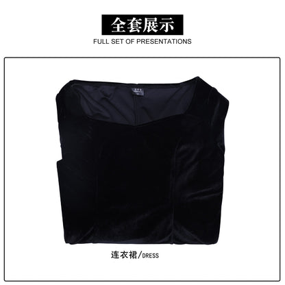 Wednesday 2 Mother Morticia Addams Black Dress Cosplay Costumes