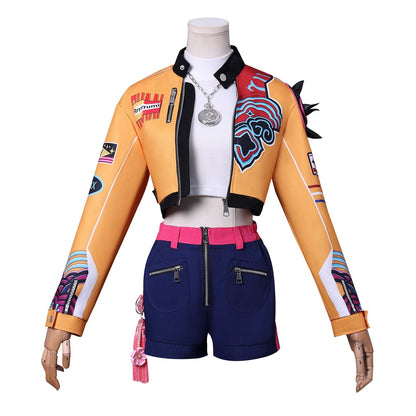 KPop Demon Hunters Rumi Outfit Fullset Adult Kids Cosplay Costumes