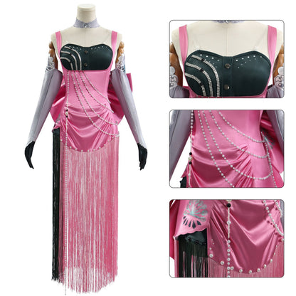 Game Reverse: 1999 Anjo Nala Pink Dress Cosplay Costumes