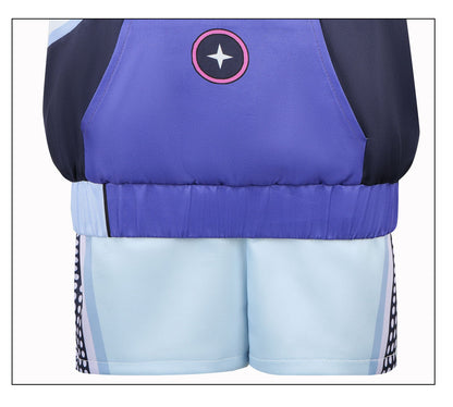 Game Genshin Impact ANTA X Qiqi Jacket Fullset Cosplay Costumes