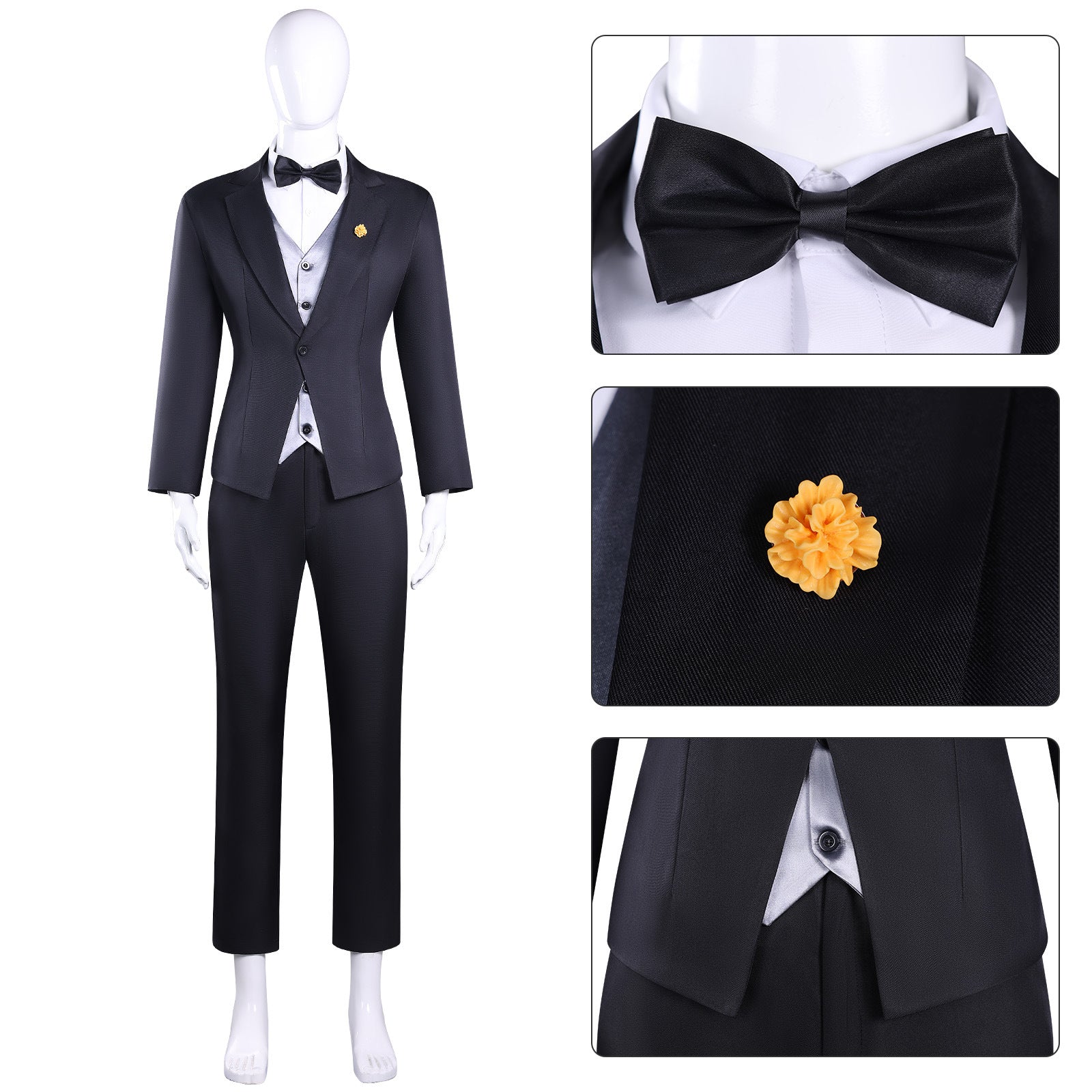 Zoo 2 Non-Mammalians Rise Nick Wilde Stage Uniform Cosplay Costumes