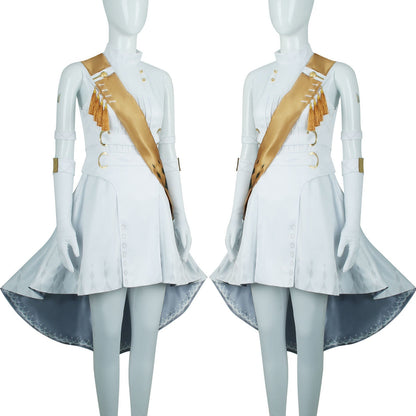 Game Reverse: 1999 Sonetto White Dress Cosplay Costumes
