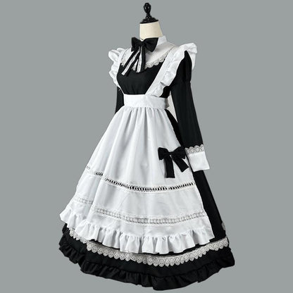 British Aristocratic Long Maid Outfit Plus Fancy Cosplay Costume