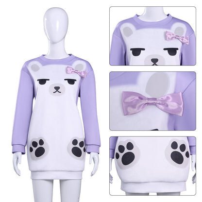 KPop Demon Hunters Mira Loungewear Pajamas Dress Cosplay Costumes