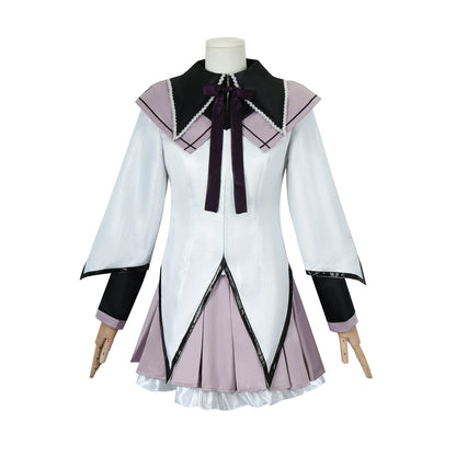 Puella Magi Madoka Magica Akemi Homura Combat Suit Cosplay Costumes