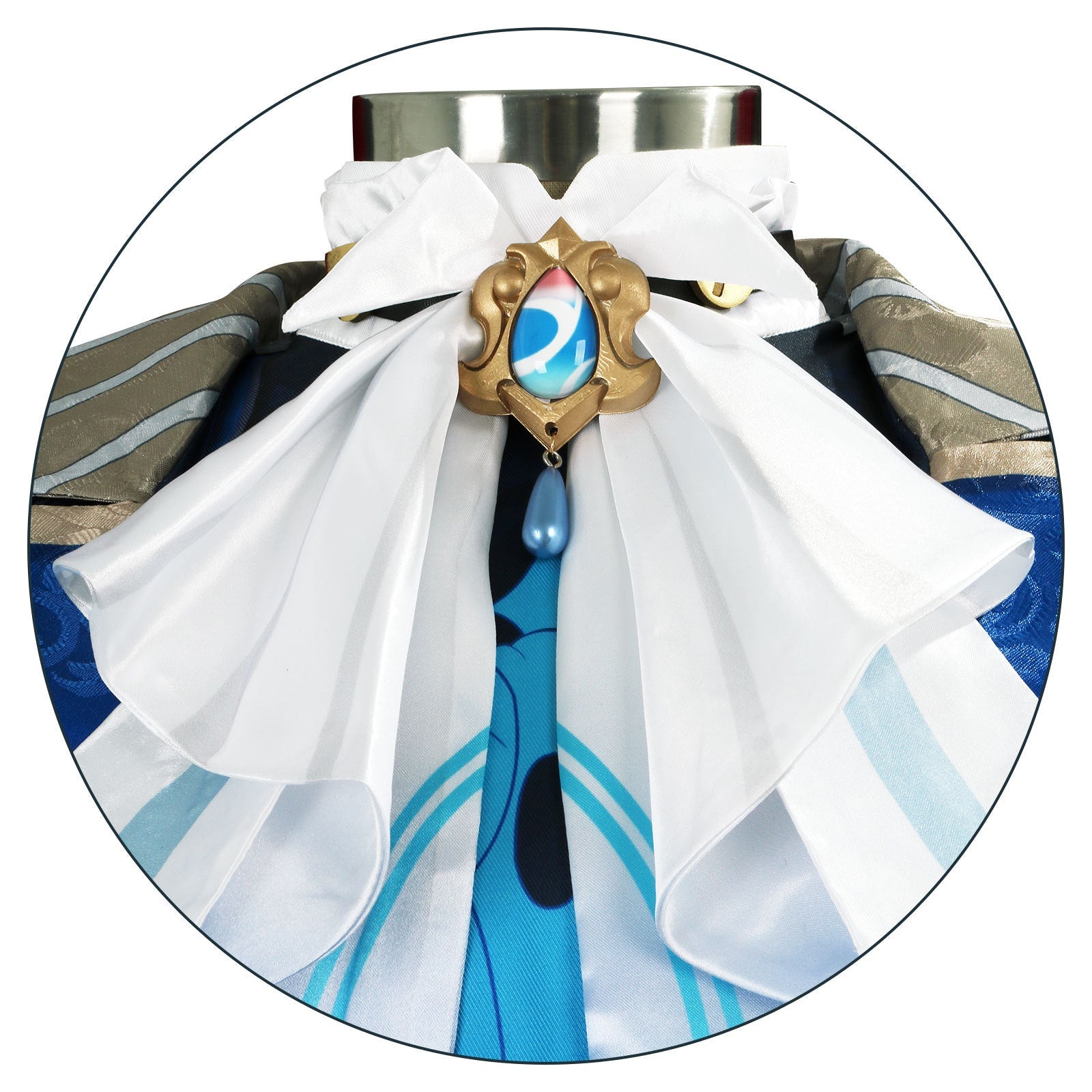 Genshin Impact Fontaine Judge Neuvillette Fullset Cosplay Costumes