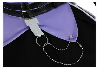 Identity V Gardener Emma Woods Halloween Purple Cosplay Costumes