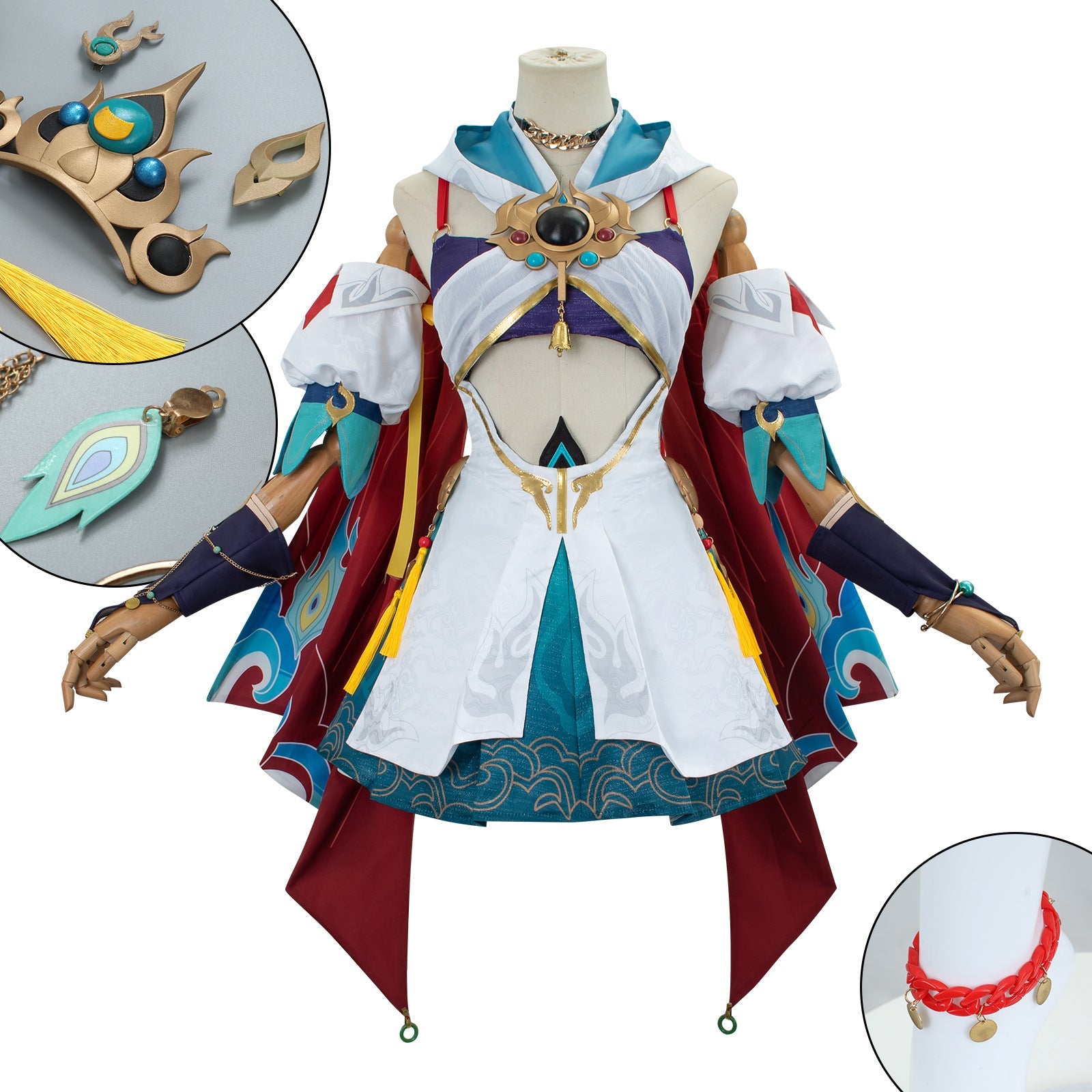 Honkai: Star Rail Flamewheel Eight Leaves Yunli Cosplay Costumes