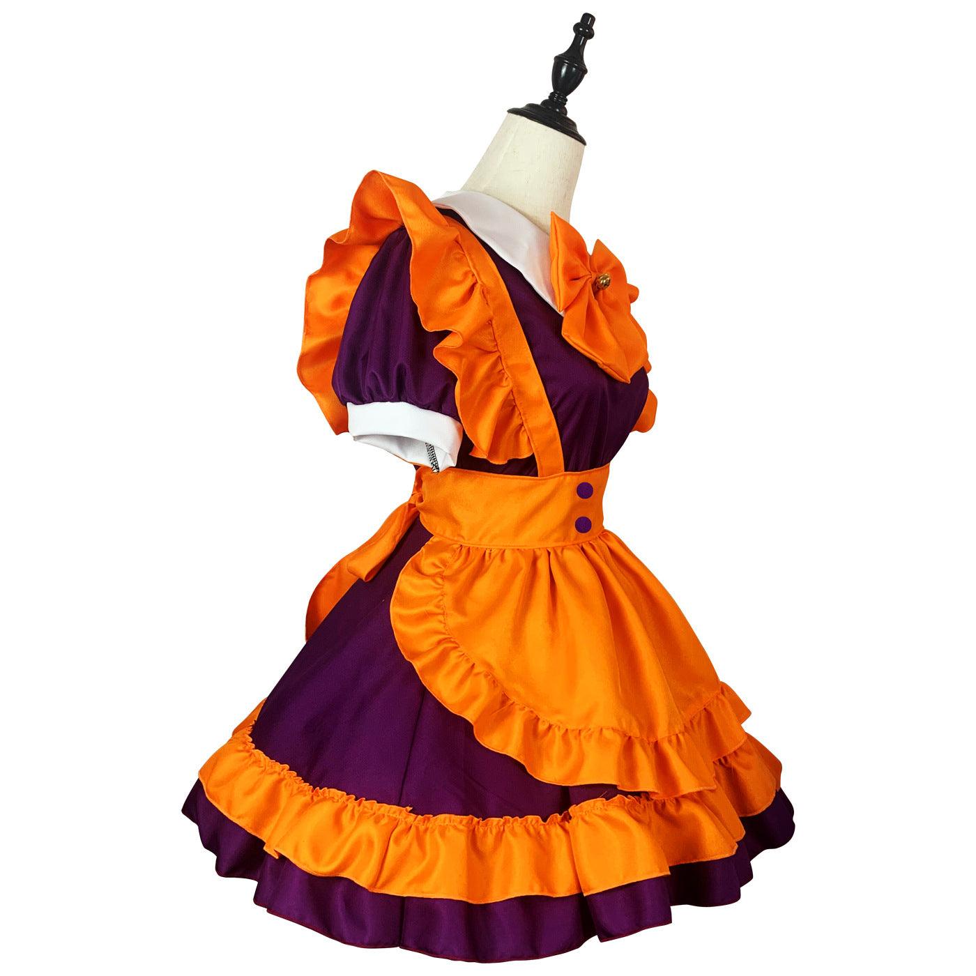 Waitress Plus Size Maid Outfit Halloween Fancy Cosplay Costume