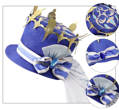 Genshin Impact Focalors Furina de Fontaine High Level Cosplay Costumes