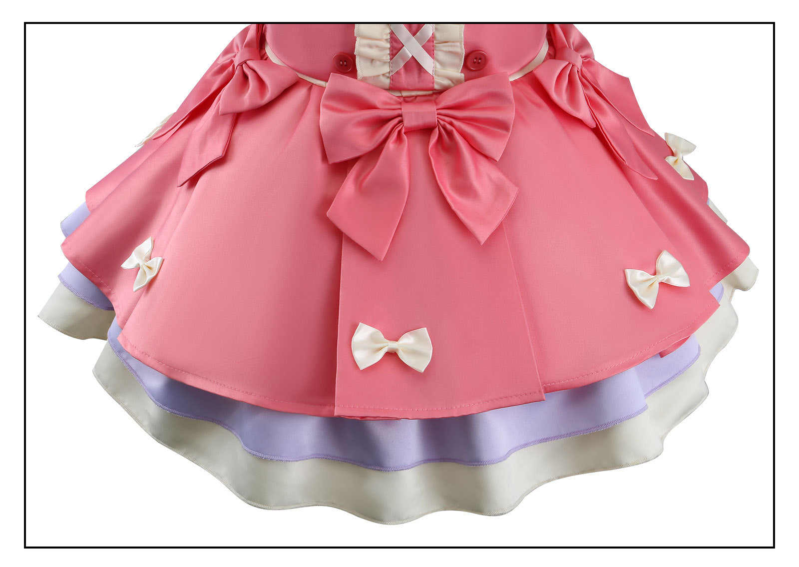 Identity V My Melody Lily Barrier Cheerleader Uniform Cosplay Costumes