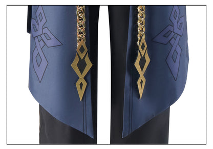 Game Genshin Impact Fatui The Captain Capitano Cosplay Costumes