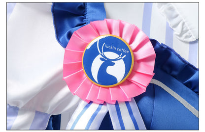 Game Genshin Impact Sigewinne X Luckin Coffee Cosplay Costumes