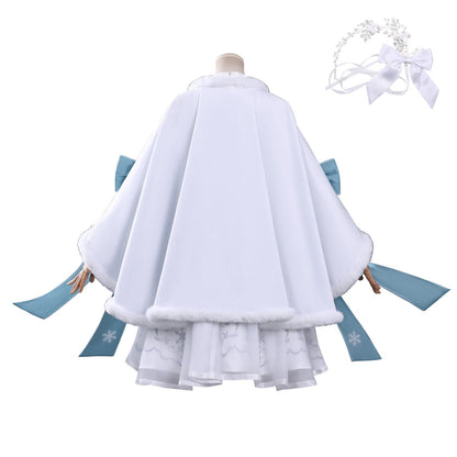 Identity V Emma Woods Gardener Ice Festival Suit Cosplay Costumes
