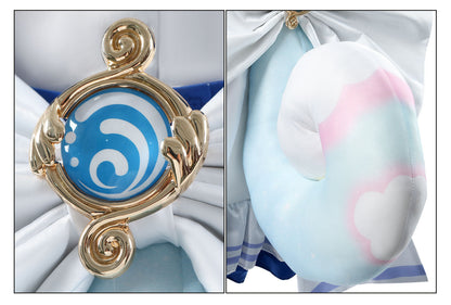 Game Genshin Impact Sigewinne X Luckin Coffee Cosplay Costumes