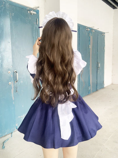 Alice Classic Angel Lolita Dress Maid Outfit Cosplay Costume