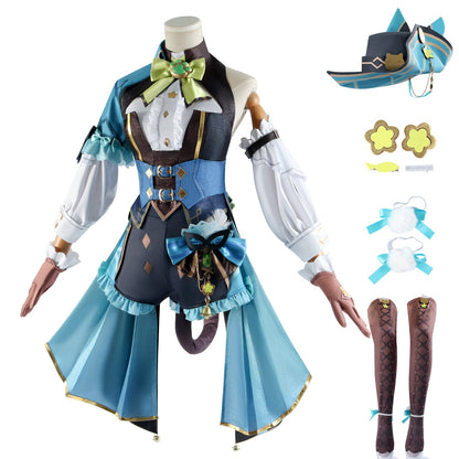 Genshin Impact Kirara Phantom Ranger Fullset Cosplay Costumes