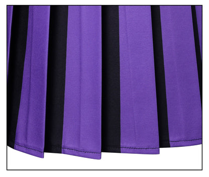 Wednesday 2 Addams Nevermore Academy Purple Short Uniform Adult Kids Costumes