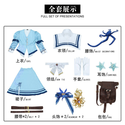 Game Identity V Doctor Emily Dyer Eternal Flower Cosplay Costumes