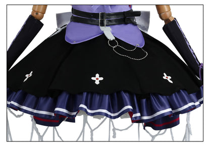 Identity V Gardener Emma Woods Halloween Purple Cosplay Costumes