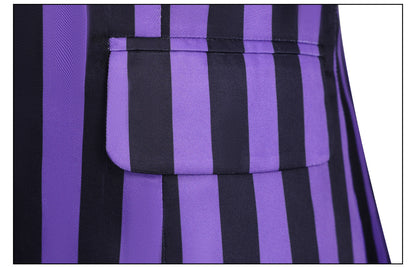 Wednesday 2 Addams Nevermore Academy Purple Uniform Adult Kids Costumes