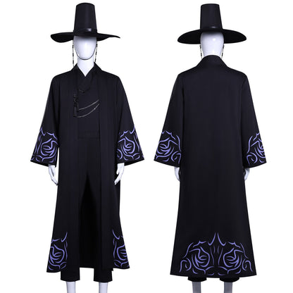 KPop Demon Hunters Saja Boys Qin Yu Adult Kids Cosplay Costumes
