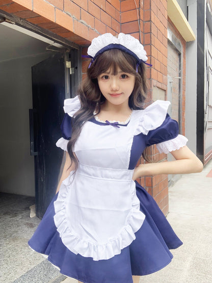 Alice Classic Angel Lolita Dress Maid Outfit Cosplay Costume