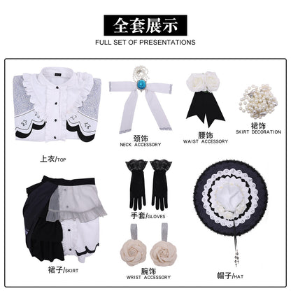 Magical Girl Witch Trials Yuki Tsukishiro Full Set Cosplay Costumes