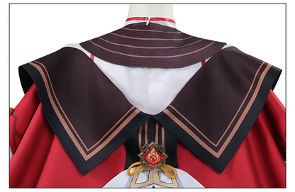 Genshin Impact Lantern Rite Hu Tao Crimson Snow Cosplay Costumes