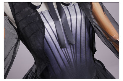 Wednesday Addams Season 2 Adult Kids Prom Dress Cosplay Costumes