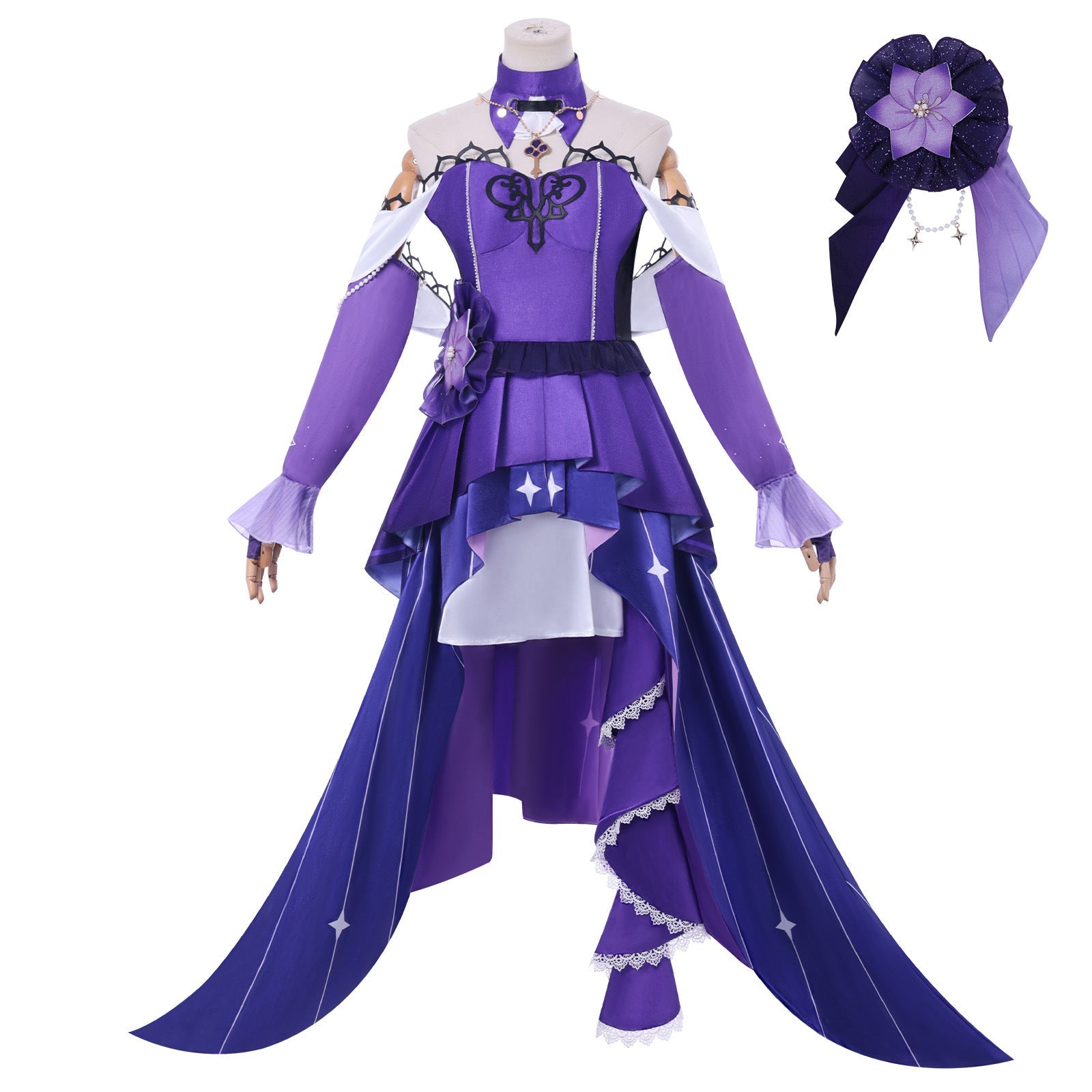 Game Honkai: Star Rail Herta Concert Fullset Cosplay Costumes