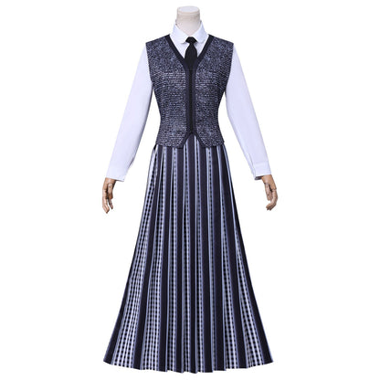 Wednesday 2 Addams Nevermore Academy Uniform Adult Kids Cosplay Costumes