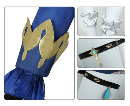 Genshin Impact Focalors Furina de Fontaine Black Cosplay Costumes