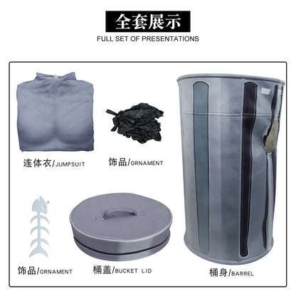 Game Honkai: Star Rail Lordly Trashcan Trash Can Cosplay Costumes