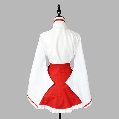 Inu Boku Secret Service Shirakiin Ririchiyo Kimono Maid Outfit Costume