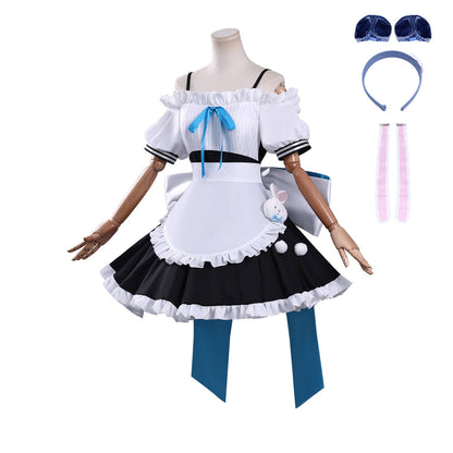 Game Azur Lane Laffey X Don Quijote Maid Outfit Cosplay Costumes